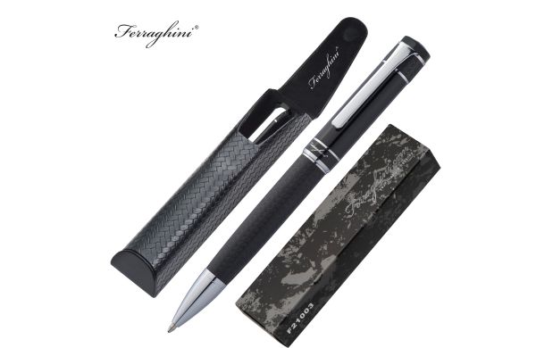 Ferraghini Drehkugelschreiber in Etui