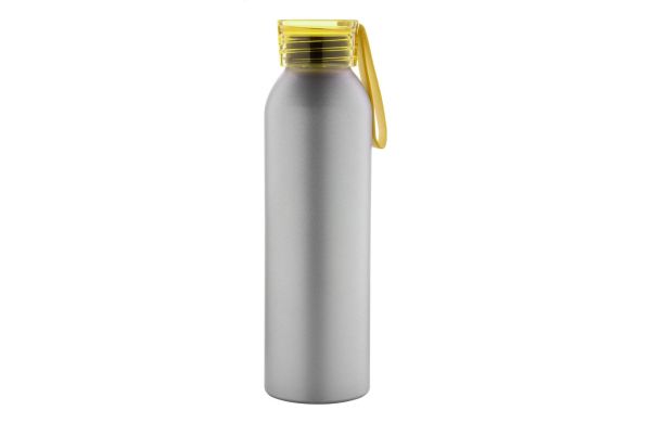 Friness Trinkflasche, gelb/silber