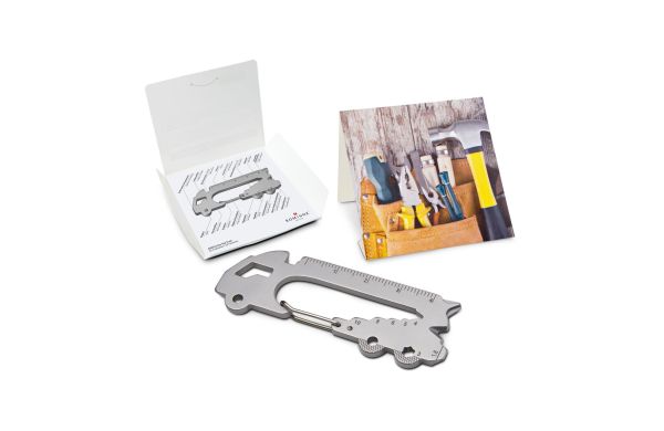 Geschenkartikel: ROMINOX® Key Tool Truck / LKW (22 Funktionen) im Motiv-Mäppchen Werkzeug