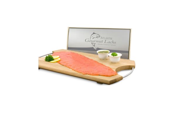 Geschenkartikel / Präsentartikel: Lachs-Geschenk: Gourmet