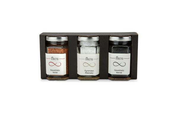 Geschenkartikel: Meersalze, Dreier-Set mit insgesamt 270 g