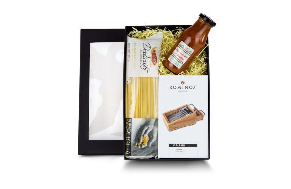 Geschenkset: Die Parmesanreibe