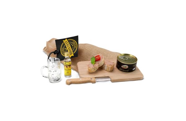 Geschenkset / Präsenteset: Herzhafte Brotzeit