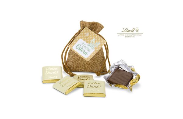 Geschenkset / Präsenteset: Vielen Dank Säckchen Frohe Ostern