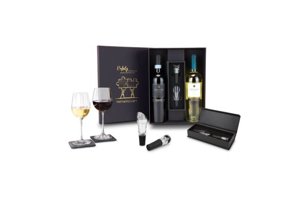 Geschenkset / Präsenteset: Wein-Partnerschaft