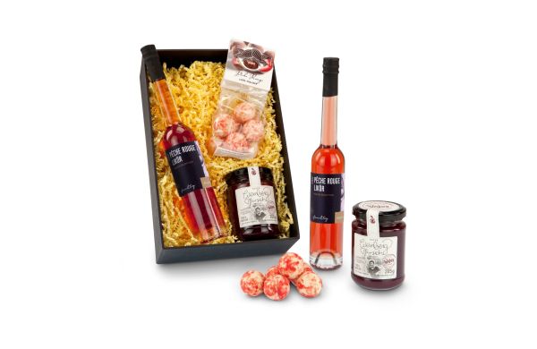 Geschenkset / Präsenteset: Weinbergspfirsich Variation