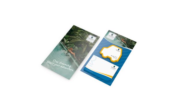 Haftnotiz-Karte Note-Card Form - Auto/PKW - Rechteck (Rundung)