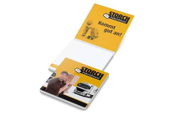 Haftnotizblock Cover Karton Karton-Umschlag - 72x72 mm