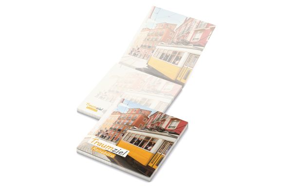 Haftnotizblock Cover Karton Recycling-Haftpapier Karton-Umschlag - 72x72 mm