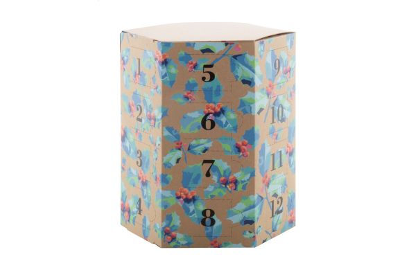 HeXmas Eco Individueller Adventskalender, natur