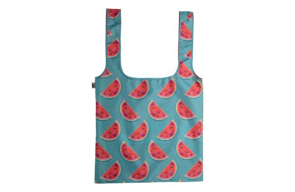 individuelle Einkaufstasche SuboShop Fold RPET, Weiss