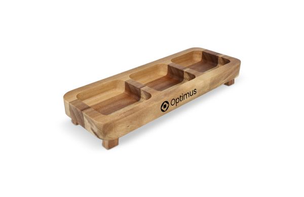InSideOut Mini-Snacktisch aus Holz, 35cm, holz
