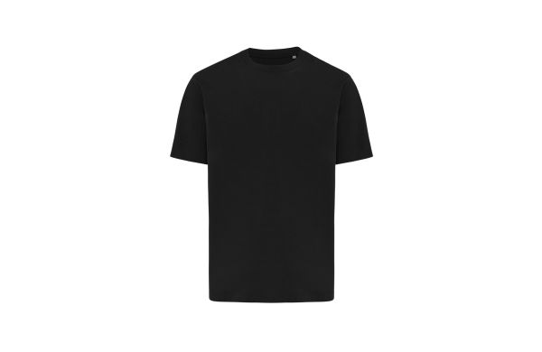 IQONIQ Nikko Heavyweight T-Shirt aus recycelter Baumwolle, schwarz, 4XL
