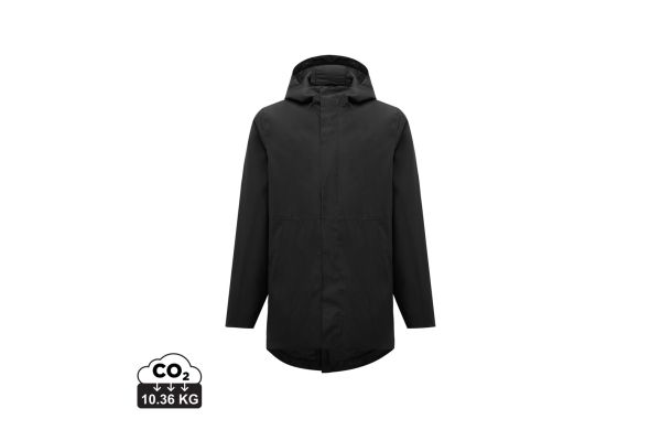 IQONIQ Thelon Parka aus recyceltem Polyester, schwarz, 4XL