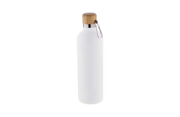 Isolierflasche Vacobo, weiss