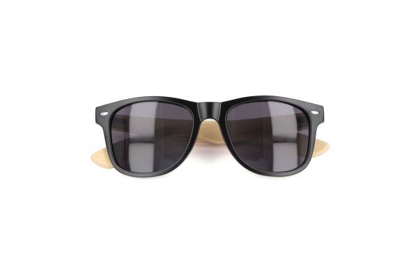 Justin RPC-Sonnenbrille mit Bambus UV400, schwarz
