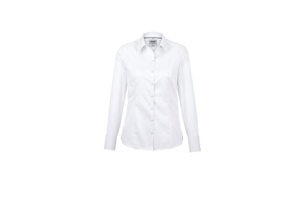 Langarmbluse Business 106 weiss 2XS