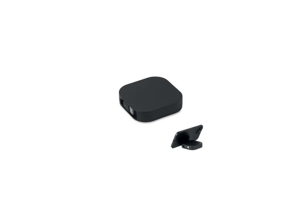 LINEA 100 Einziehbares Ladekabel 100W, schwarz