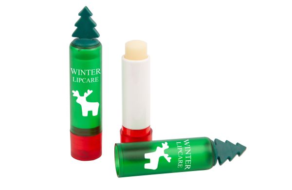 Lippenpflegestift "LipTree" mit Tannenbäumchen grün