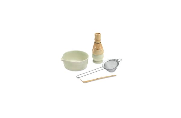 Matcha-Set 5-teilig, Mintgrün