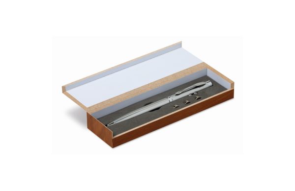 ALASKA Laserpointer mit Touchpen - silber