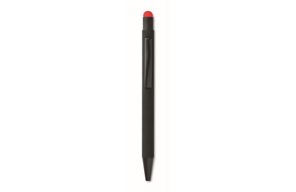 NEGRITO Druckkugelschreiber mit Stylus - rot