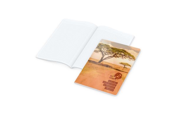 Notizbuch Copy-Book Umfang klein Karton-Softcover - kariert