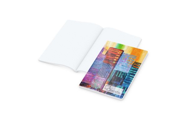 Notizbuch Flexx-Book Umfang groß Karton-Softcover - gepunktet, Karton gloss
