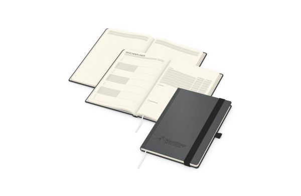 Notizbuch Hardcover orgaLine Mainbook Wochenplaner To-dos Prioritäten Ideen - creme