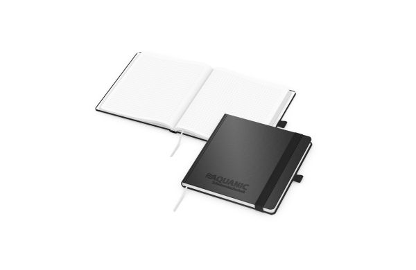 Notizbuch Hardcover Square-Book quadratisch 170 × 170 mm - Prägung