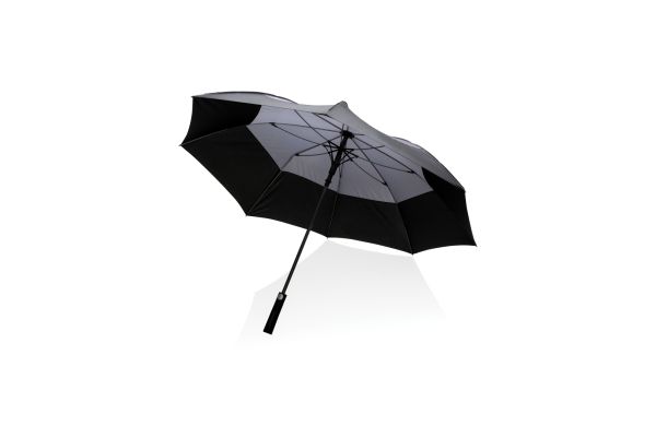 27" Impact AWARE™ RPET 190T Auto-Open Stormproof-Schirm/anthrazit