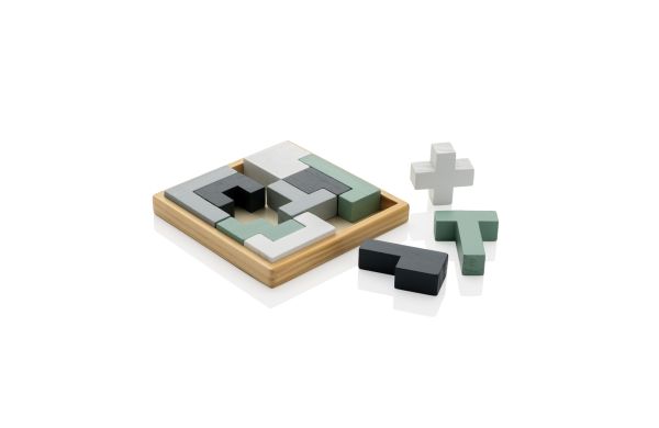 Cree Holz-Puzzle/braun