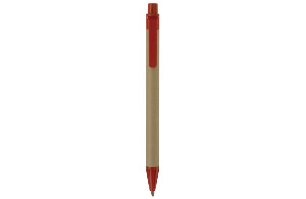 Papierkugelschreiber, rot