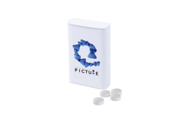 Pocketdose mit Pfefferminz, Weiß, Pfefferminz