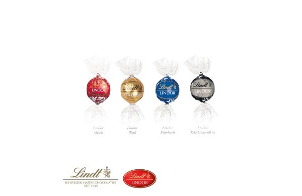 Präsent „Weihnachtsbaum“ mit Lindor Pralines
