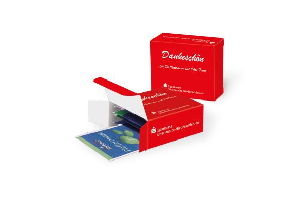 Premium-Tee in der Werbebox Klimaneutral FSC