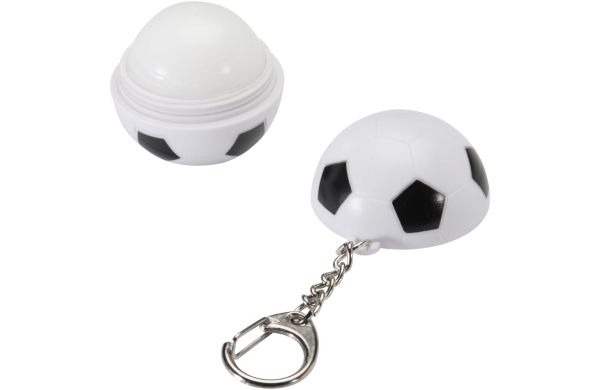 Rami Fußball Lippenpflege Vanille mit LSF 15 und Schlüsselanhänger, schwarz