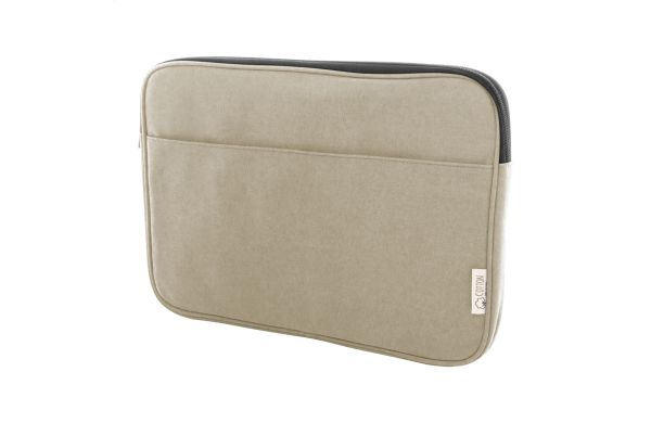 Recycelten Canvas Laptoptasche Rebyss Comp, beige