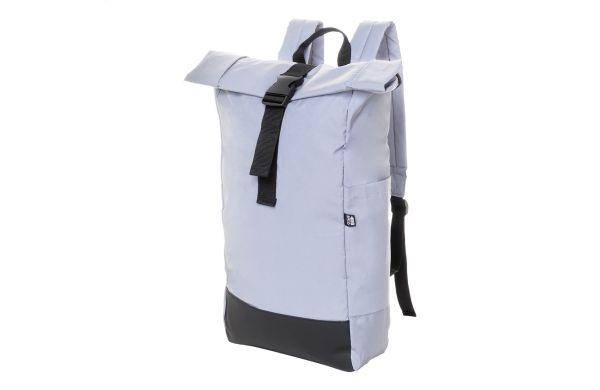 Reflektierender RPET Rucksack Lumiroll, silber