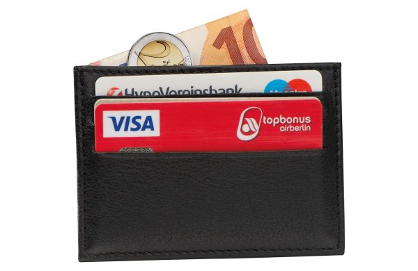 RFID Kreditkartenetui aus Leder