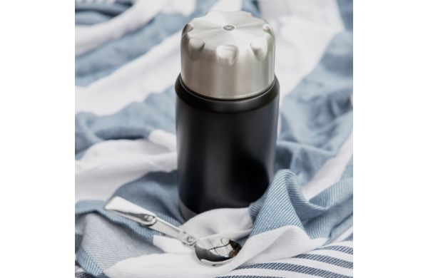 Sagaform Mark Lebensmittel-Thermoskanne 600ml, schwarz