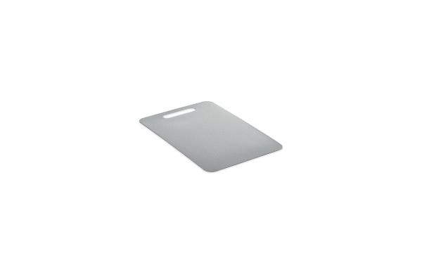 Schneidebrett Edelstahl M, Silber