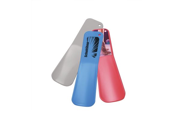 Schuhlöffel Recycling_ kurz_ recycling blau