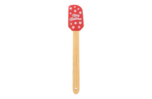 Spatox Backspatel mit Weihnachtsmotiv, rot
