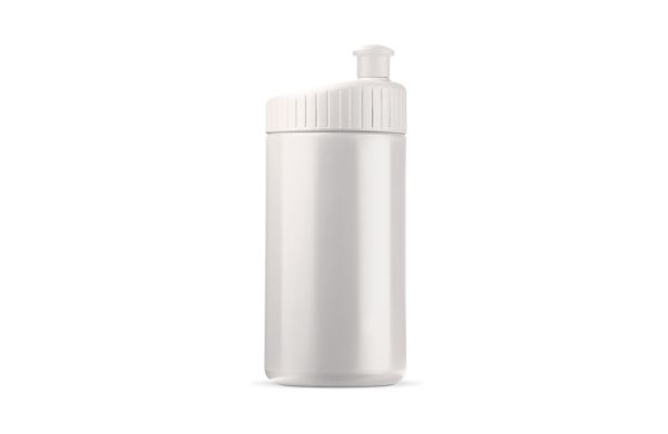 Sportflasche Design 500ml, weiss