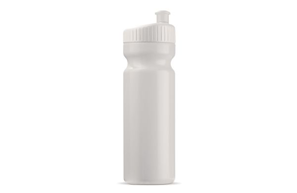 Sportflasche Design 750ml, weiss
