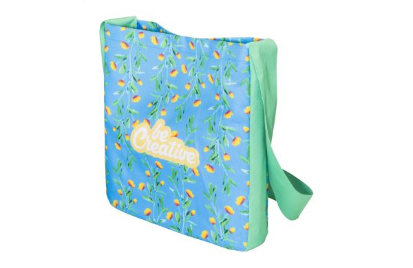 SuboBag Messenger individuelle Umhängetasche, RPET, weiss