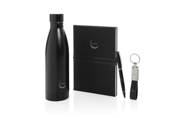 Swiss Peak RCS Deluxe Business-Set mit Flasche, schwarz