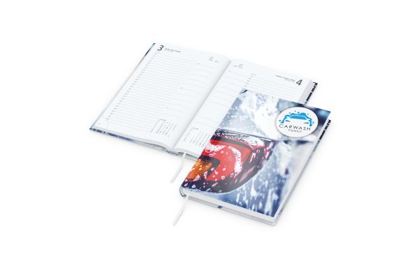 Tageskalender Advance Mo.–So. je 1 Seite Papier-Hardcover