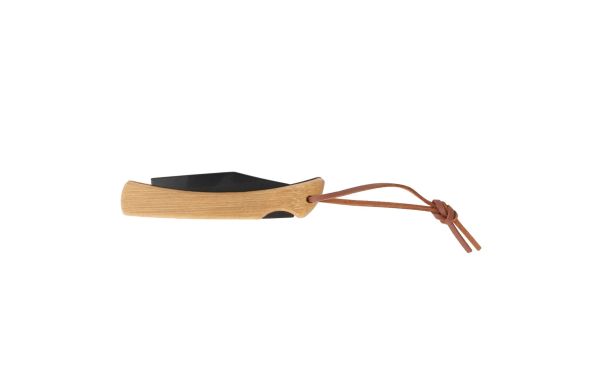 Taschenmesser aus Bambus, schwarz
